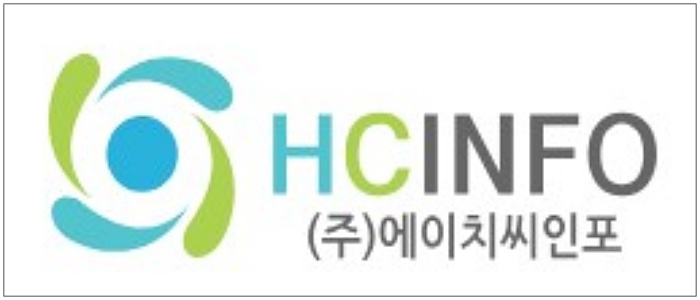 (주)에이치씨인포 로고