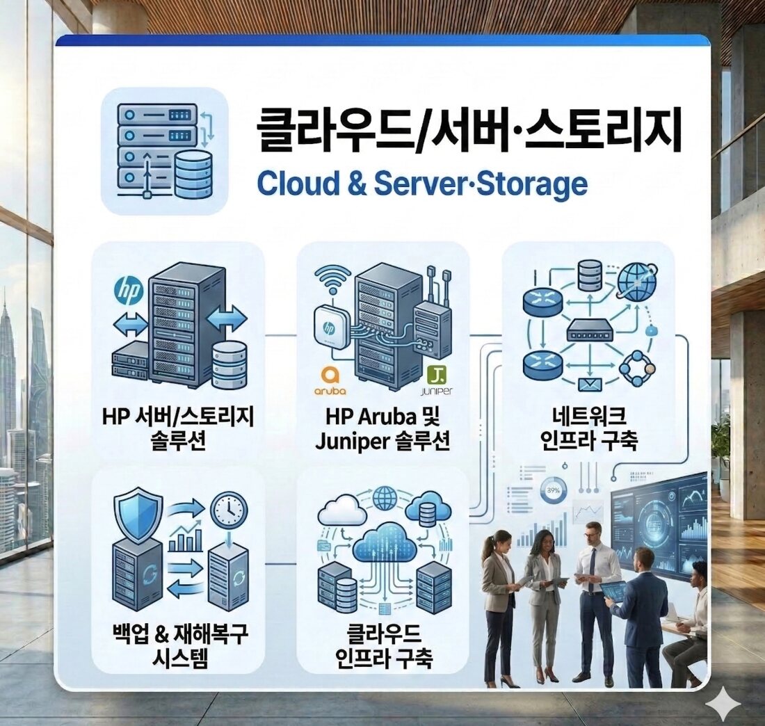 클라우드 서버 스토리지 사업영역